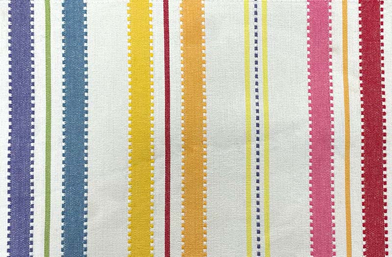 Pastel Rainbow Colours Individual Stripe Place Mat