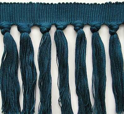 Petrol Fringe Knotted