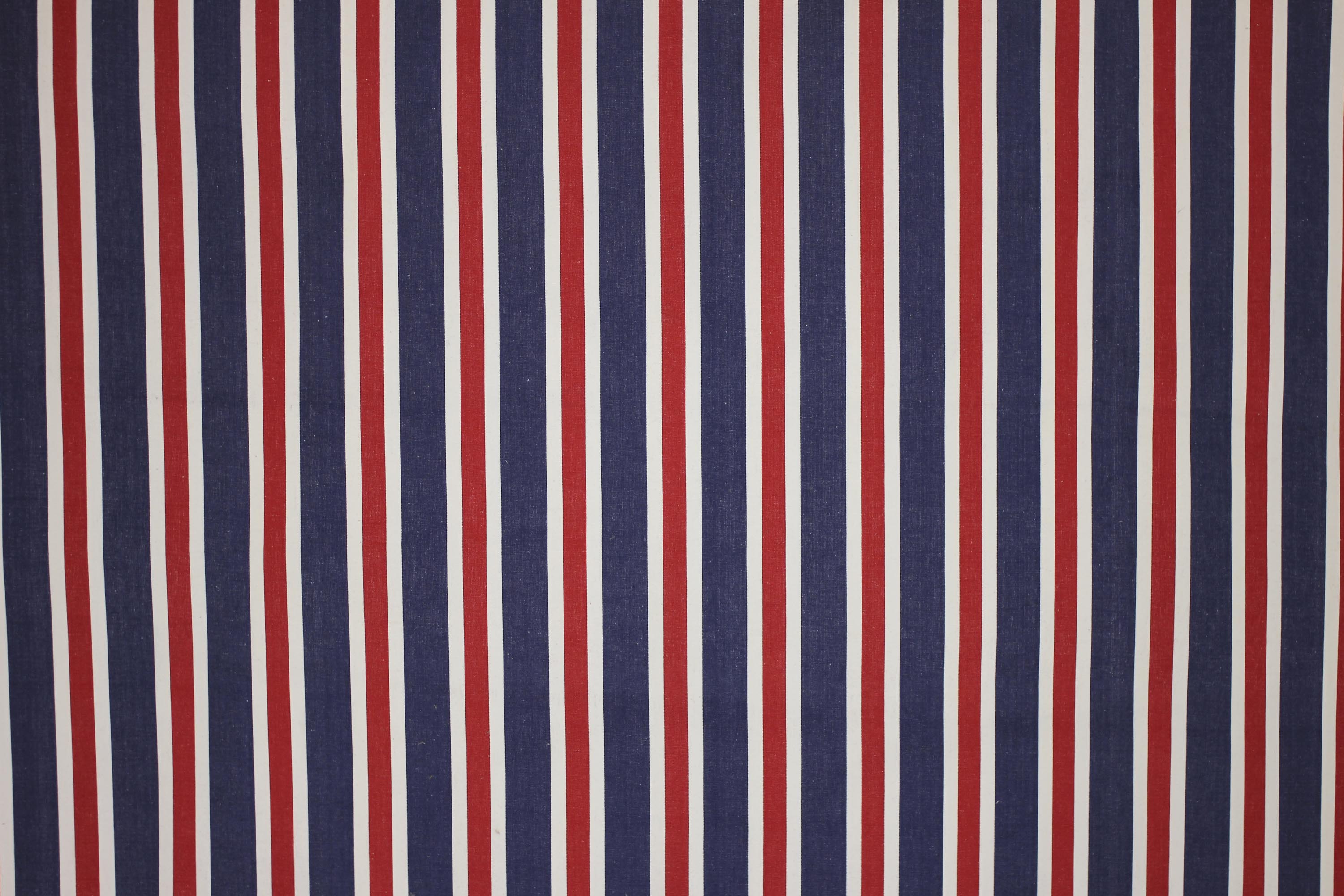 Blue, Red, White Individual Stripe Place Mats - Colourful Table Mats