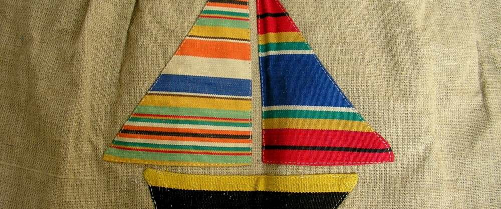 Linen Beach Bag