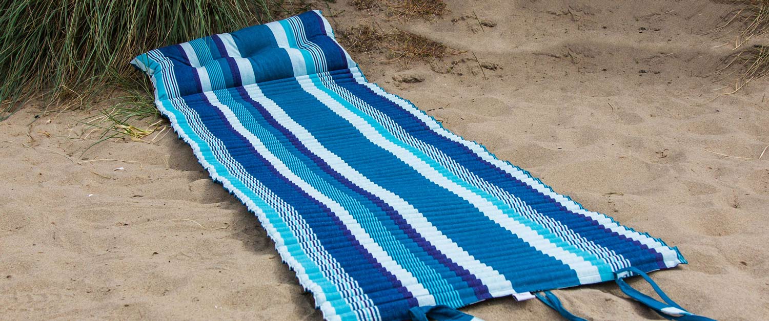 Beach Mats Roll Up Beach Mattress With Pillow The Stripes