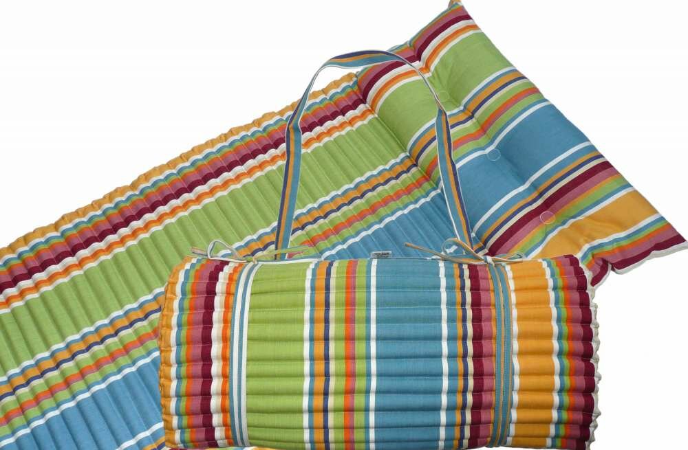 Yellow Beach Mats | Roll Up Beach Mattress with Pillow