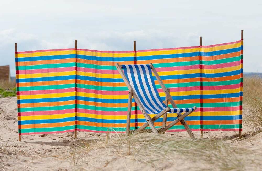 Blackpool Beach Windbreaks 