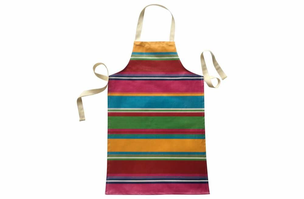 Pink Striped Childrens PVC Aprons 