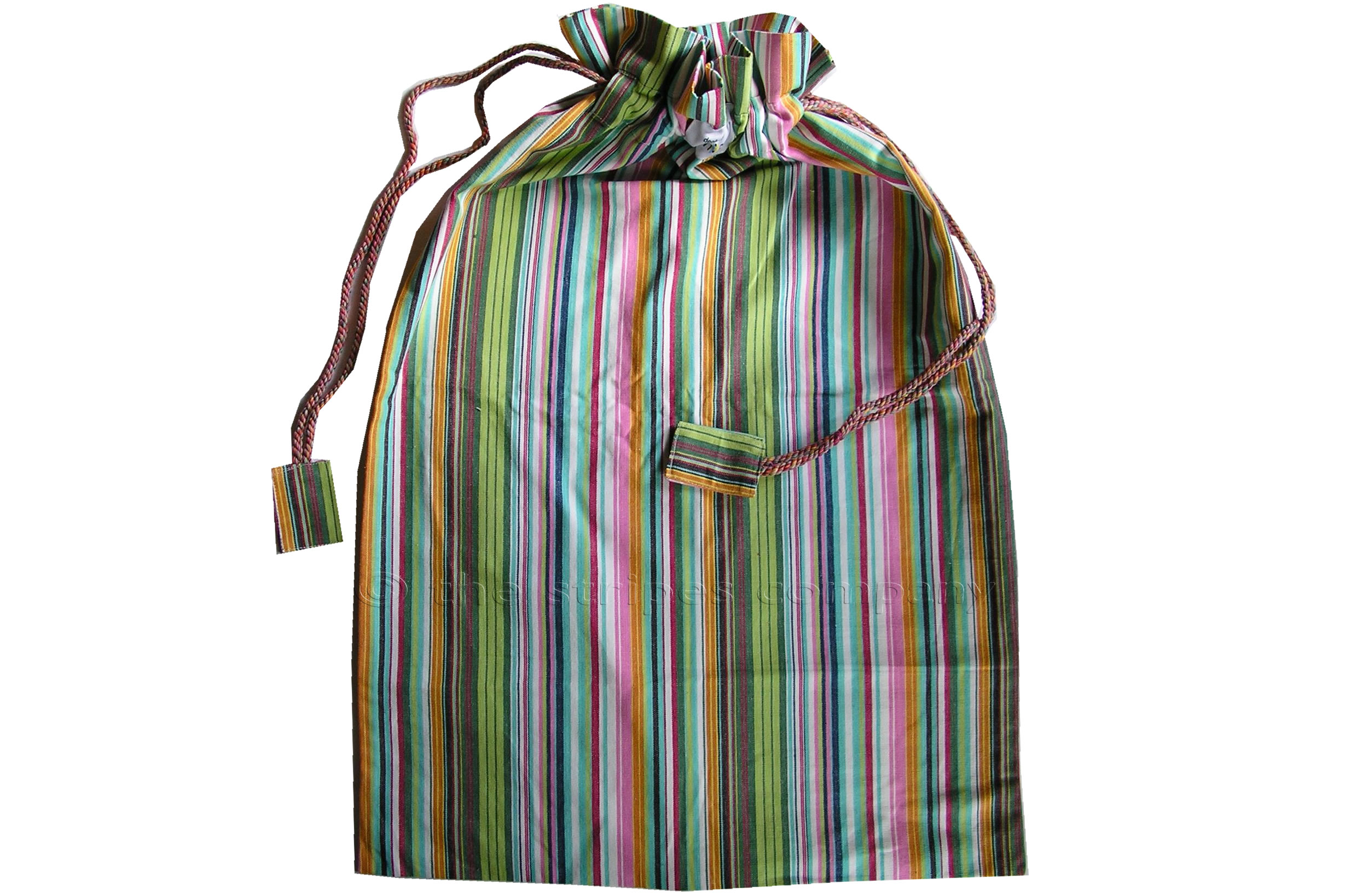 Drawstring Laundry Bags - Festival Stripe | The Stripes Company