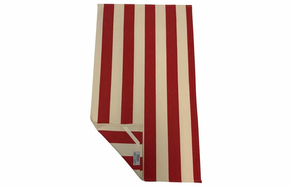 Red and White Stripe Tea Towels