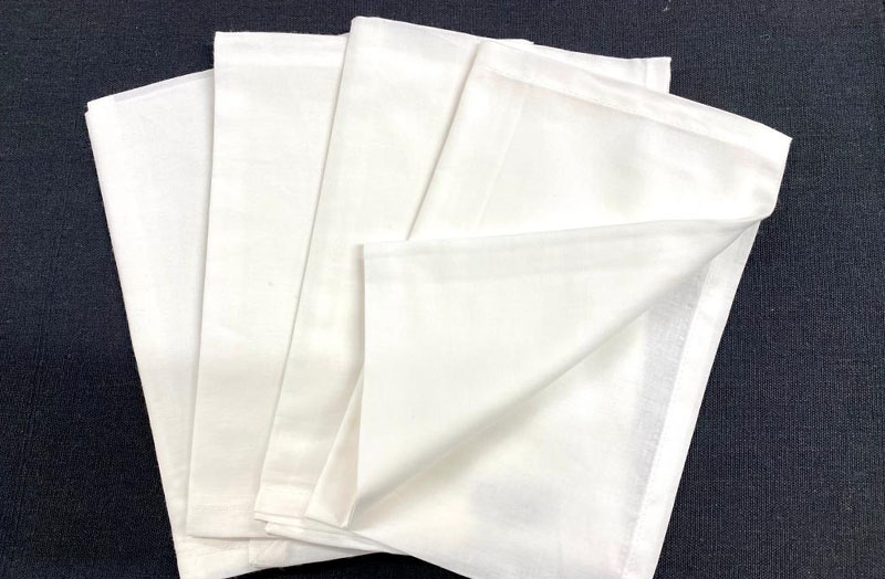 Finest White Cotton Hankies - set of 4 boxed or unboxed