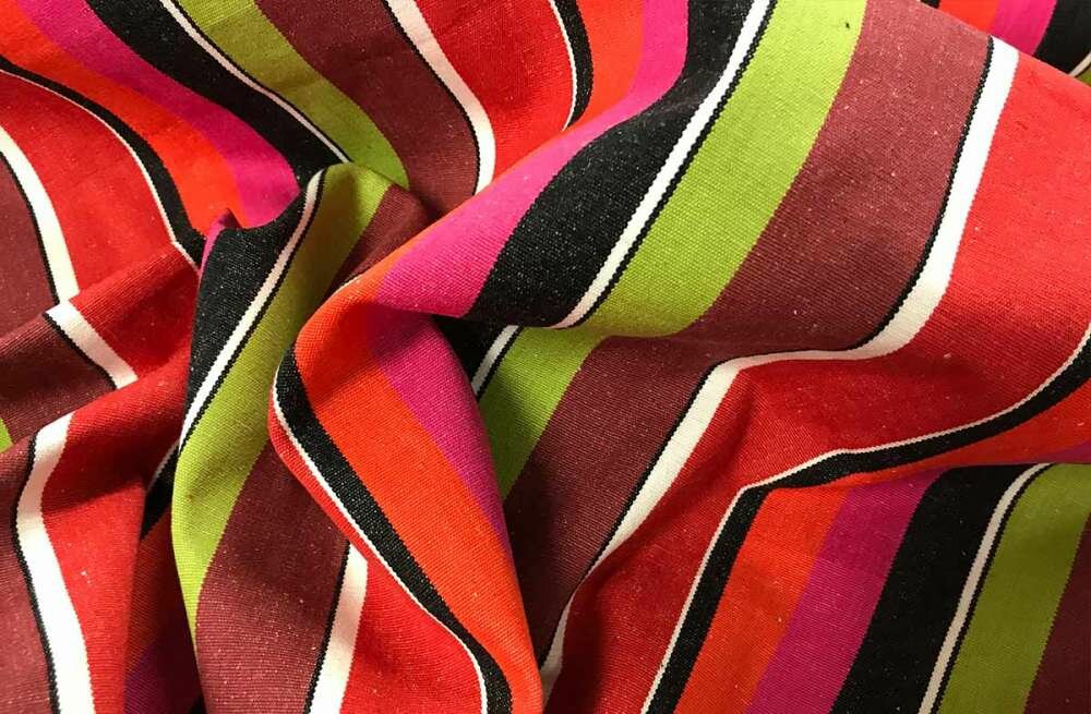 striped roller blinds Foxtrot Interior Striped Fabric 150cm