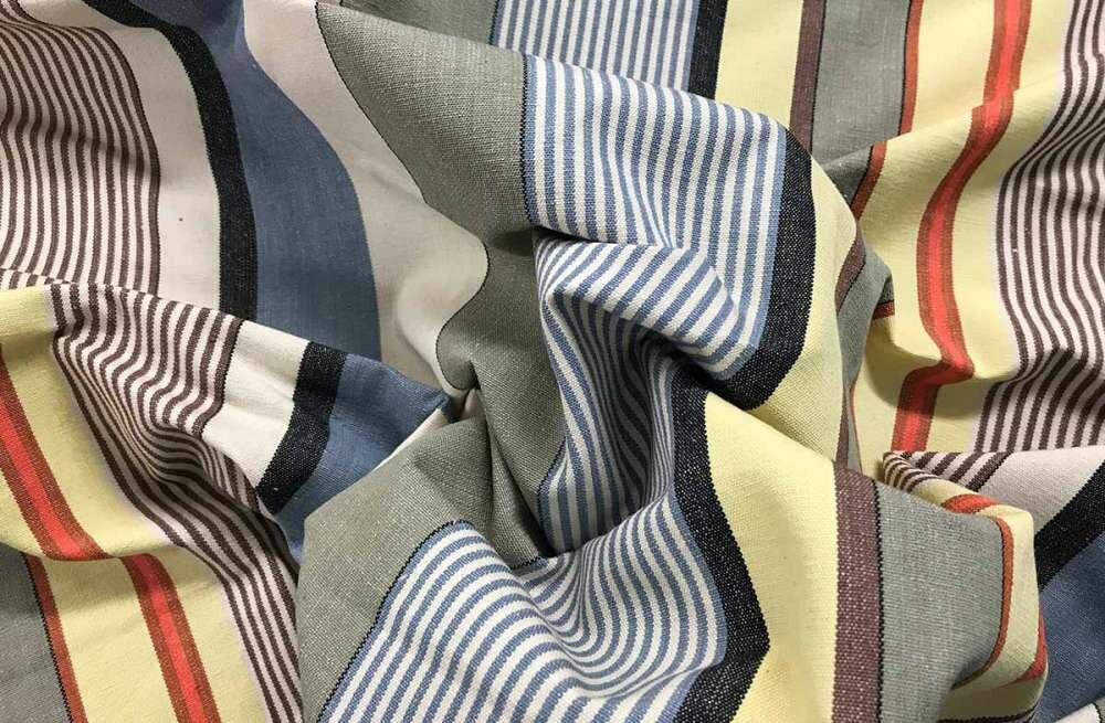 striped roller blinds Pilota Interior Striped Fabric 150cm