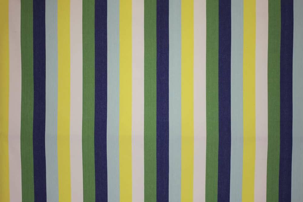 Flying Blue Striped Fabrics