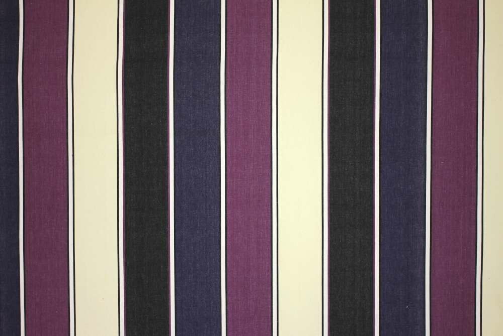 Black Striped Fabrics | Stripe Cotton Curtain Fabrics