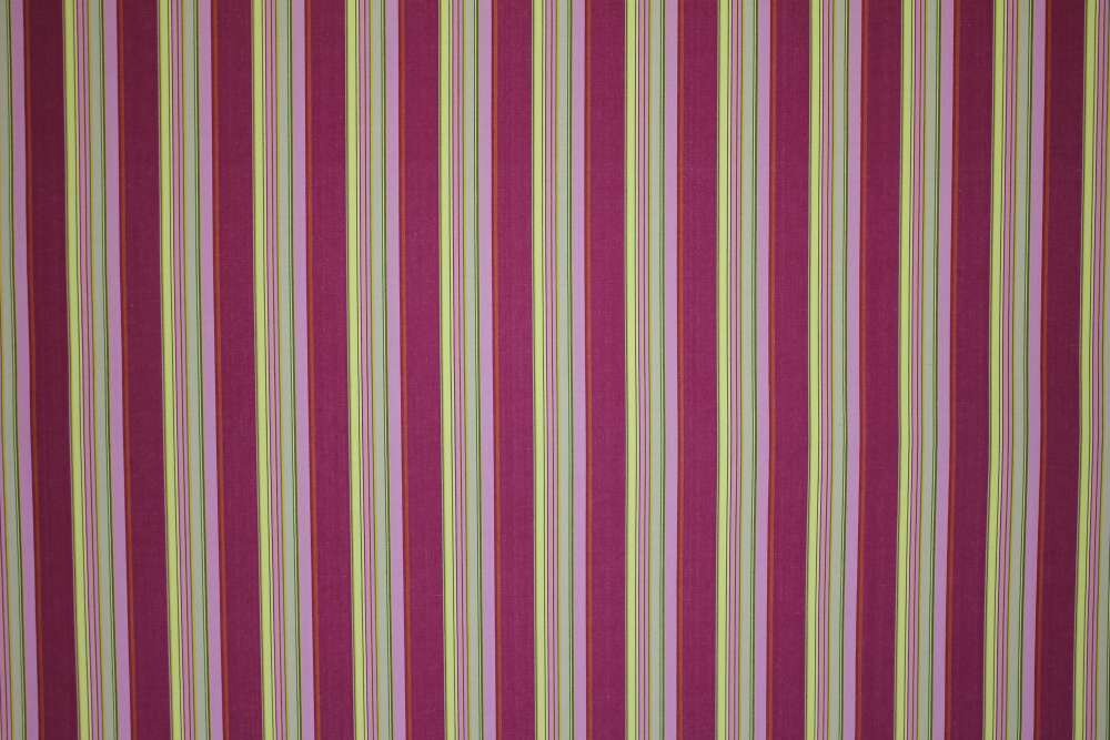 Rugby Pink Striped Fabric