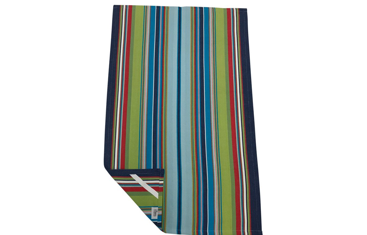 Navy Light Blue Stripe Tea Towels 